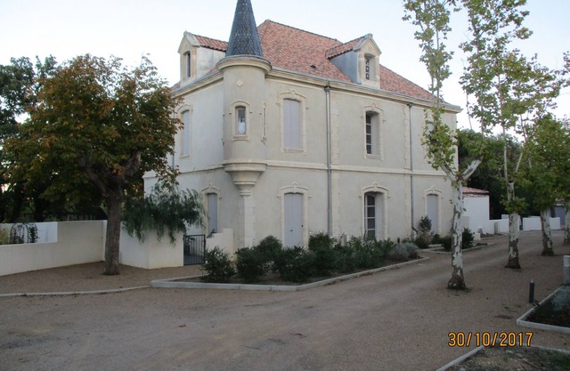 In the grounds of a restored château in Lézignan la Cèbe