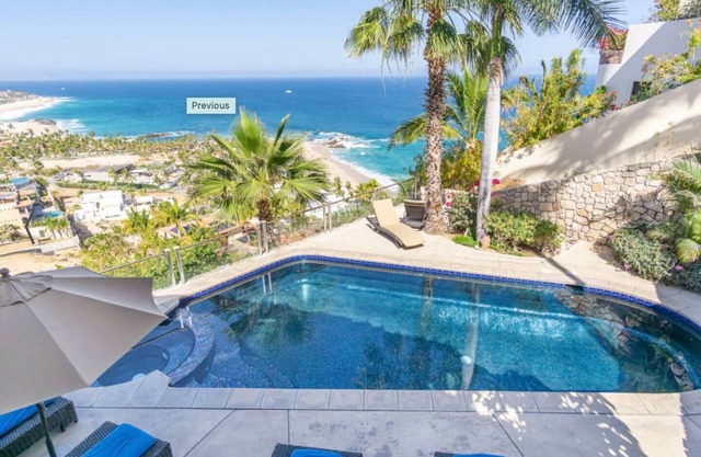 Infinite views of Palmilla beach and East Cape