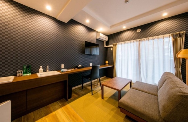 Japanese modern twin room stay without meals f/Sapporo Hokkaidō