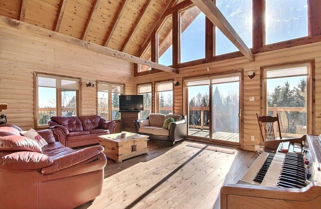Le Rustik du Massif ♥ Hot Tub & View on the River☼