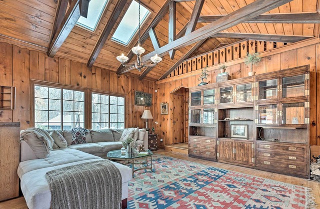 La Porte Cabin with Sauna, Decks & Fire Pit!