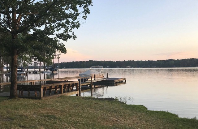 Lake front with gorgeous views. Great family retreat.