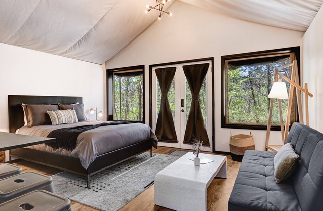 Loblolly Pine Luxury Glamping Tent Suite at Starlight Haven Resort