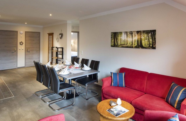 Lovely apartment for 6 guests with WIFI, TV, terrace and parking