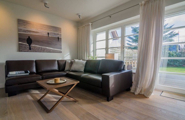 Luxuriöse Doppelhaushälfte, ruhig gelegen in Alt-Westerland, mit Garten und für 4 Personen.