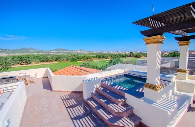 Luxury Cabo Villa with Private Pool, Rooftop Hot Tub & Full-Service Amenities