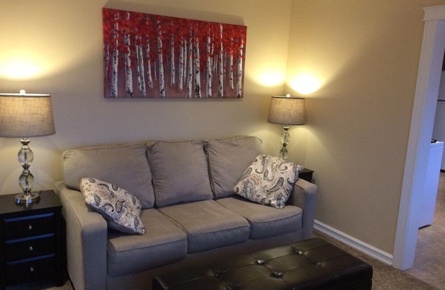 Luxury main floor suite, walk to Hospital, business and restaurant district