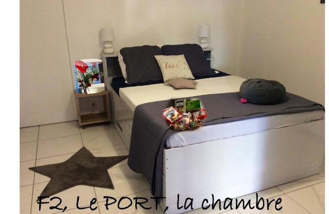 Maison avec piscine au Port 52 m² calme et agréable