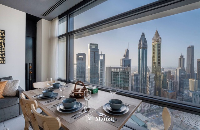 Manzil-1BR Apartment with Skyline Views