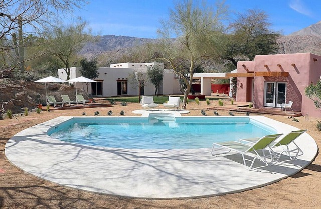 Mediterranean-modern estate with breathtaking views that sleeps 12