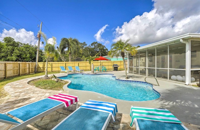 Merritt Island Oasis w/Pool ~ 7 Mi to Beach!