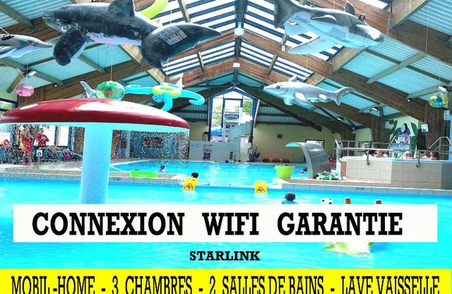 MH-6 PERS-3 CH-2 SDB-lave vaisselle-lave linge - WIFI GARANTIE - grande terrasse