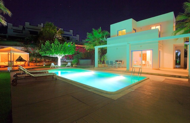 Modern Contemporary 3 Bed Villa only 30 metres from the Beach.