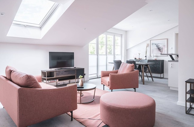 Modern house on the Baltic Sea