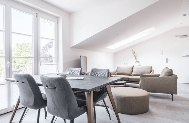 Modern house on the Baltic Sea