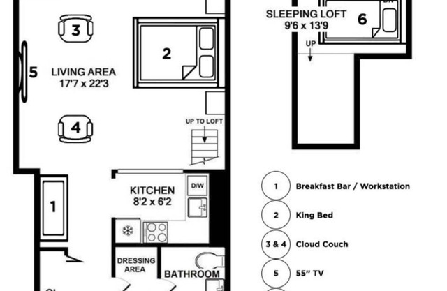 Modern Luxury Loft w/Doorman-Hotel in the heart of Greenwich Village