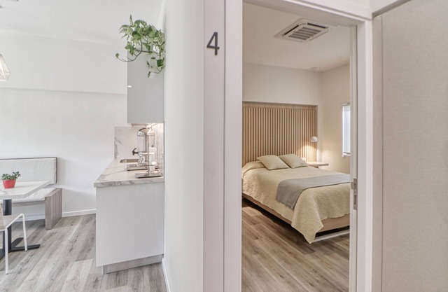 Modern Microtel with High-Speed WiFi, Private W/D, Patio, Lounge, & Kitchenette