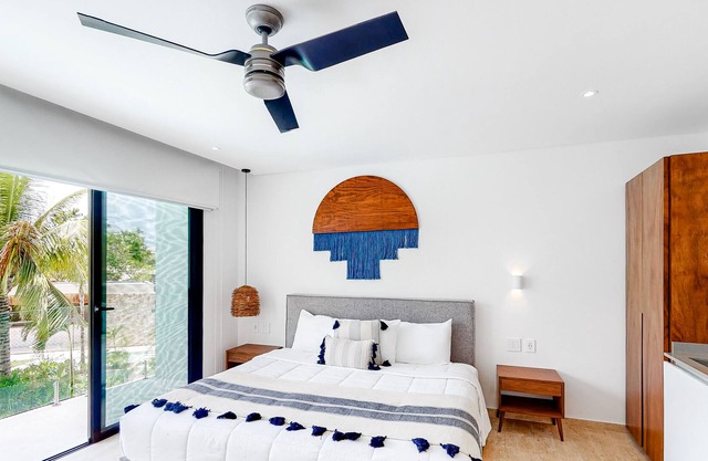 Modern Studio W/ Shared Pool, High-Speed WiFi, Central AC & Private Balcony!
