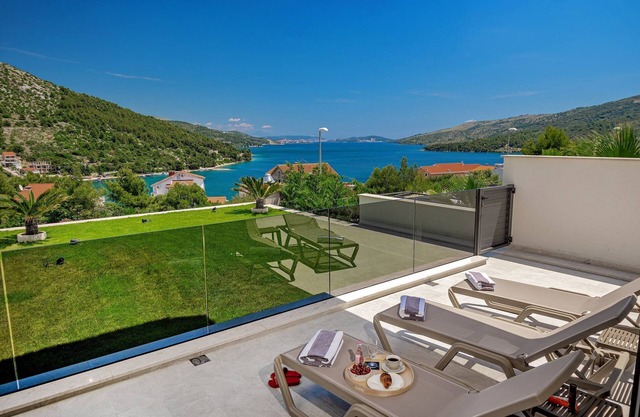 Modern Trogir Villa | Villa Preko Platinum | 4 Bedrooms | Sauna | Gym | Indoor.