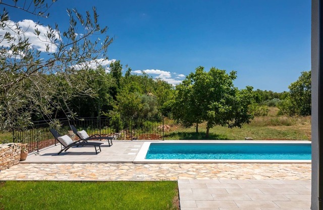 Modern villa Casa Stefani with pool in Buje