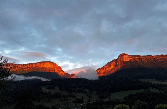 Mountain house with exceptional view of the Chartreuse mountains