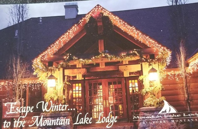 Mountain lake lodge