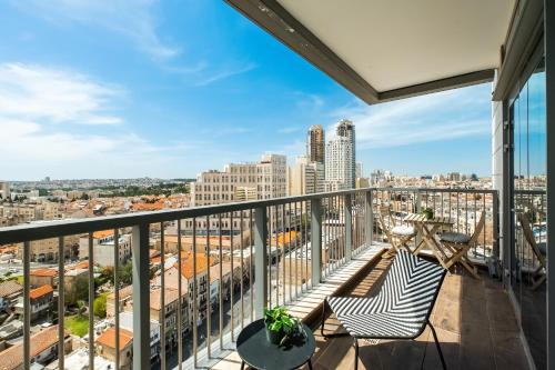 MR savyon view 2BR with balcony