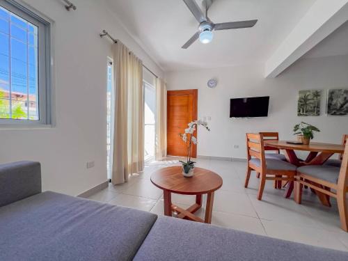 New 2BR APT in Sosua town, close to strip and next to supermarket
