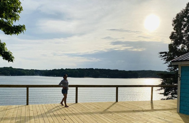 New Waterfront Cabin On The Large Sundeck 1 Bedroom Cabin by Redawning