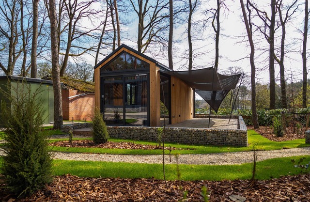 Nice tiny house on a holiday park