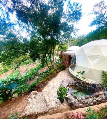 Nomad Dome at Salto Jimenoa Waterfall