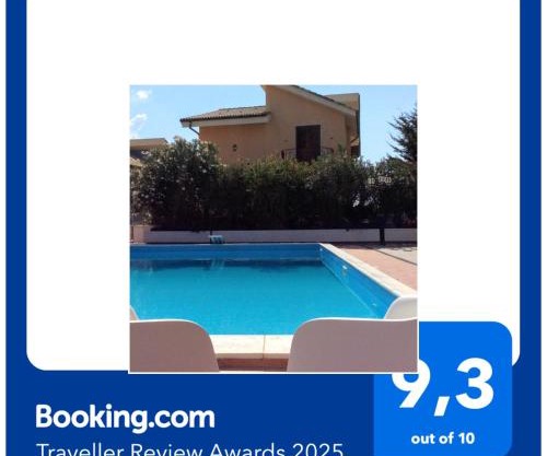 Nuovo Apt in Villa full optional con piscina e veranda vista mare a 500 mt dalla spiaggia della Scala