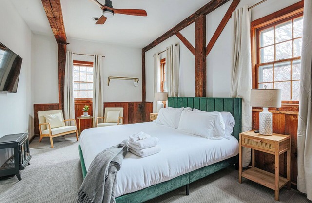Osceola Mill is a boutique inn located in the Shenandoah Valley 20 minutes from Lexington and Staunton.