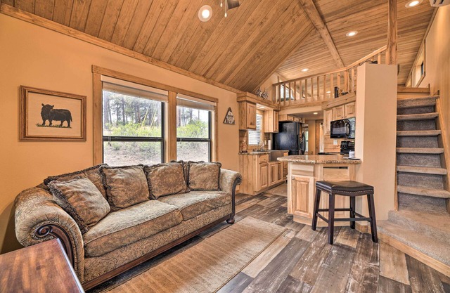 Pagosa Springs Tiny Cabin: Fish, Hike, Ski & Soak!