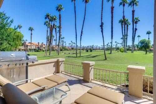 Patio and Resort Amenities Palm Desert Escape