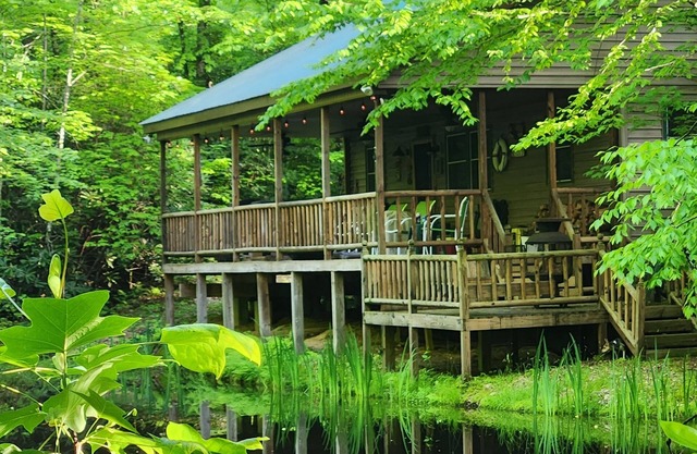 PEACEFUL SECLUDED CABIN IN THE "MOUNTAINS" OF DOE VALLEY!