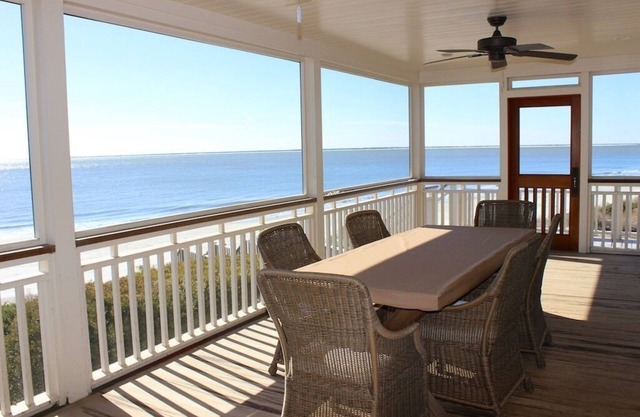 Phenomenal, 5-Star Oceanfront Home! Totally Renovated! On the Beach! Amenity Cards!