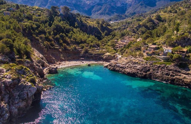 Property is situated above the divine cove.