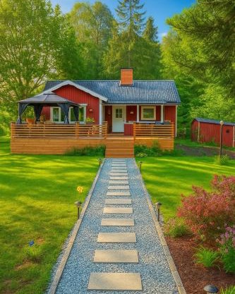 Röd Stuga by Falunio