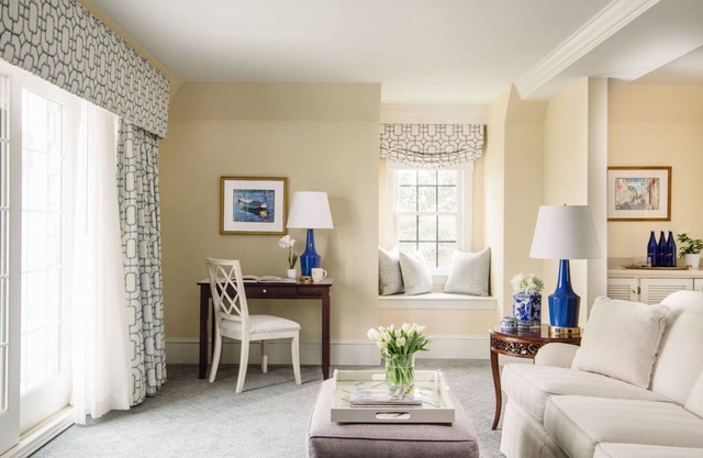 Rehoboth Beach Luxury Suite | Fireplace & Balcony