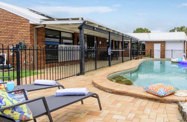 Relax at the Poolside Escape