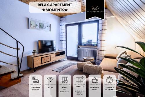 RelaxApartments BLACK FOREST Moments - Maisonette-Wohnung mit Sonnenbalkon, schnelles Internet, Nähe Triberger Wasserfälle, für bis zu 4 Personen
