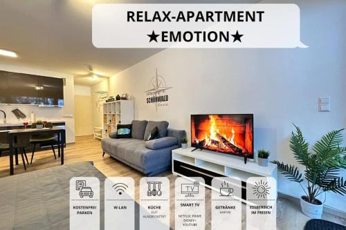 RelaxApartments BLACK FOREST EMOTION mit Sonnenbalkon mit Blick auf den Kurpark, schnelles Internet, Nähe Triberger Wasserfälle, für bis zu 2 Personen