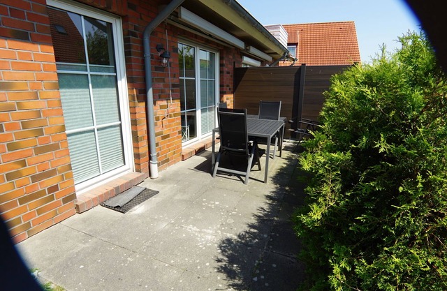 Relaxing at 100%: The ground floor apartment near the spa liegtin the "Cl