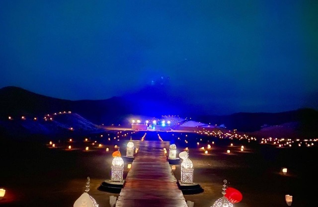 Relaxing Desert Camp
