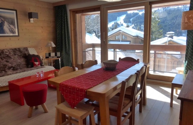 Renovated 2-room apartment in Méribel, mountain view