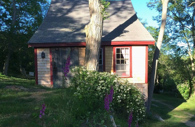 Renovated 200 year old barn on quiet country road. On 10 acre farm.