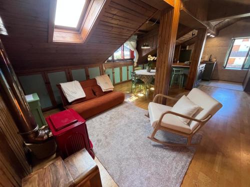 Renovated attic in Auronzo