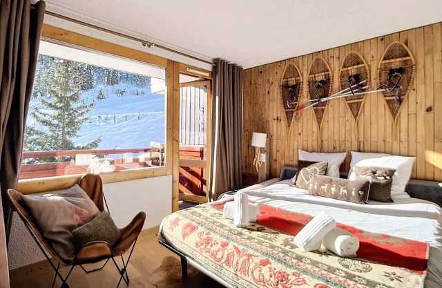 Residence Saulire B - Cozy and renovated apt on the slopes of Mottaret