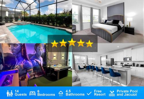 Resort home, Pool Spa PS5 Game near Disney